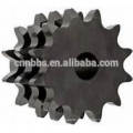 High quality Stock Bore Steel Triplex Hub Sprocket for Supply